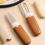 2 in 1 Portable Peeler + Cutter Knife
