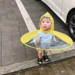 Kids UFO Umbrella Raincoat