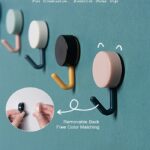 Self Adhesive Round Hook (10 Pcs)