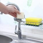 Stainless Steel Sink Faucet Rack