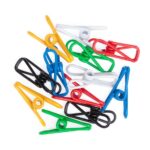 Wire Spring Hose Clothing Clips (10 Pcs)