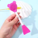 3 in 1 Teddy Shape Facial Massager Brush
