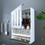 Wall Mount Oil and Vinegar Storage