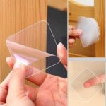 Double Sided Nano Square Stickers (10 Pcs)