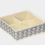 4 Grid Drawer Undergarment Storage Box