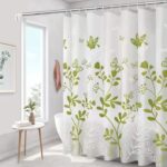 PVC Shower Curtain (With 12 Plastic Hooks)