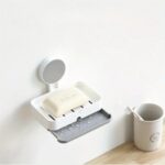 Self Adhesive Wall Mounted Plastic Soap Tray