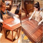 Waterproof Wipeable Transparent Table Cover