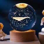3D Galaxy Crystal Ball Night Lamp