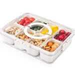 8 Grid Kitchen Fridge Storage Container