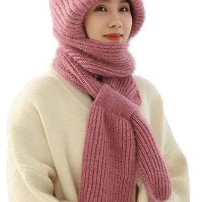 WINTER HAT SCARF