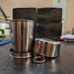 Foldable Travel Stainless Steel Glass