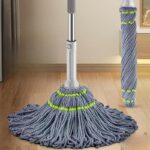 360 Degree Spin Round Twisting Cleaning Mop