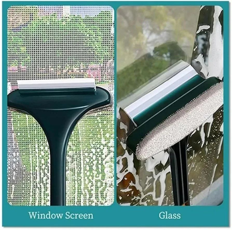 2 in 1 Window Mesh Cleaning Brush with Wiper (4)