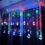 Ball Light 6+6 Curtain Fairy String Led Lights