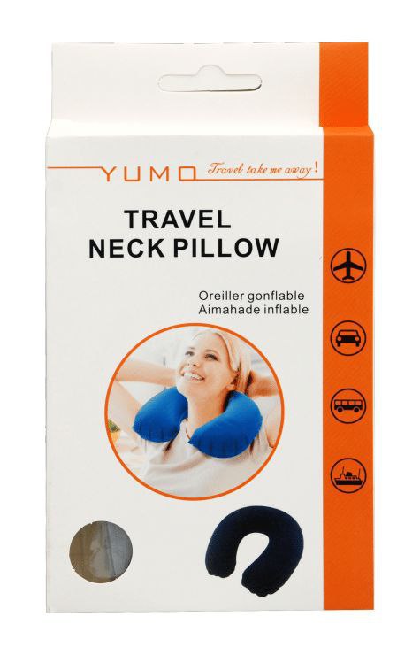 Inflatable U-shaped Travel Neck Pillow1