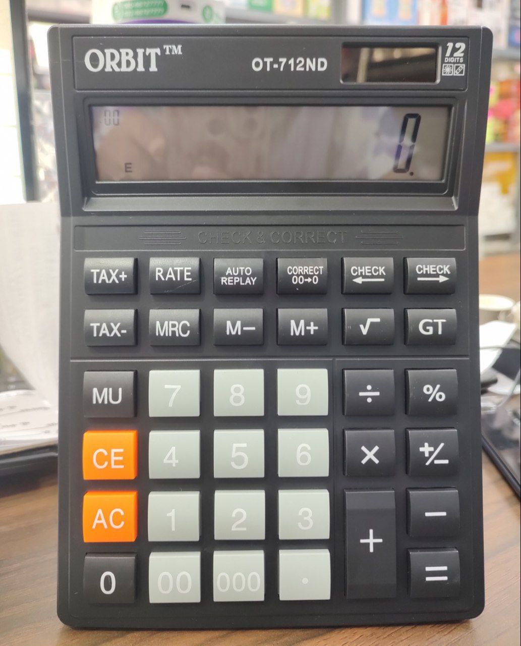 Orbit OT-712ND Check & Correct Calculator (1)