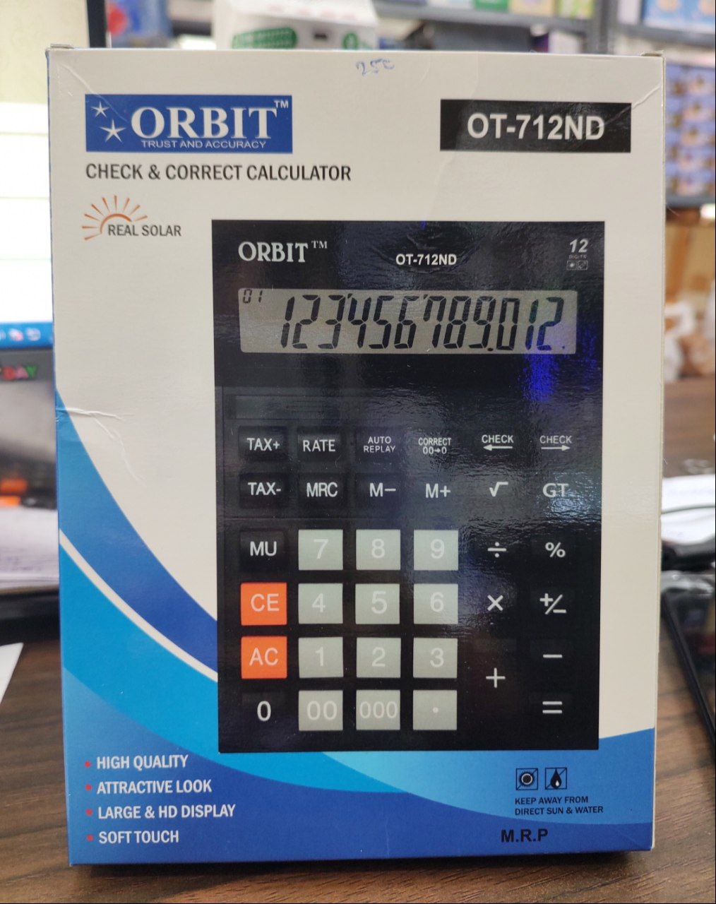 Orbit OT-712ND Check & Correct Calculator (2)
