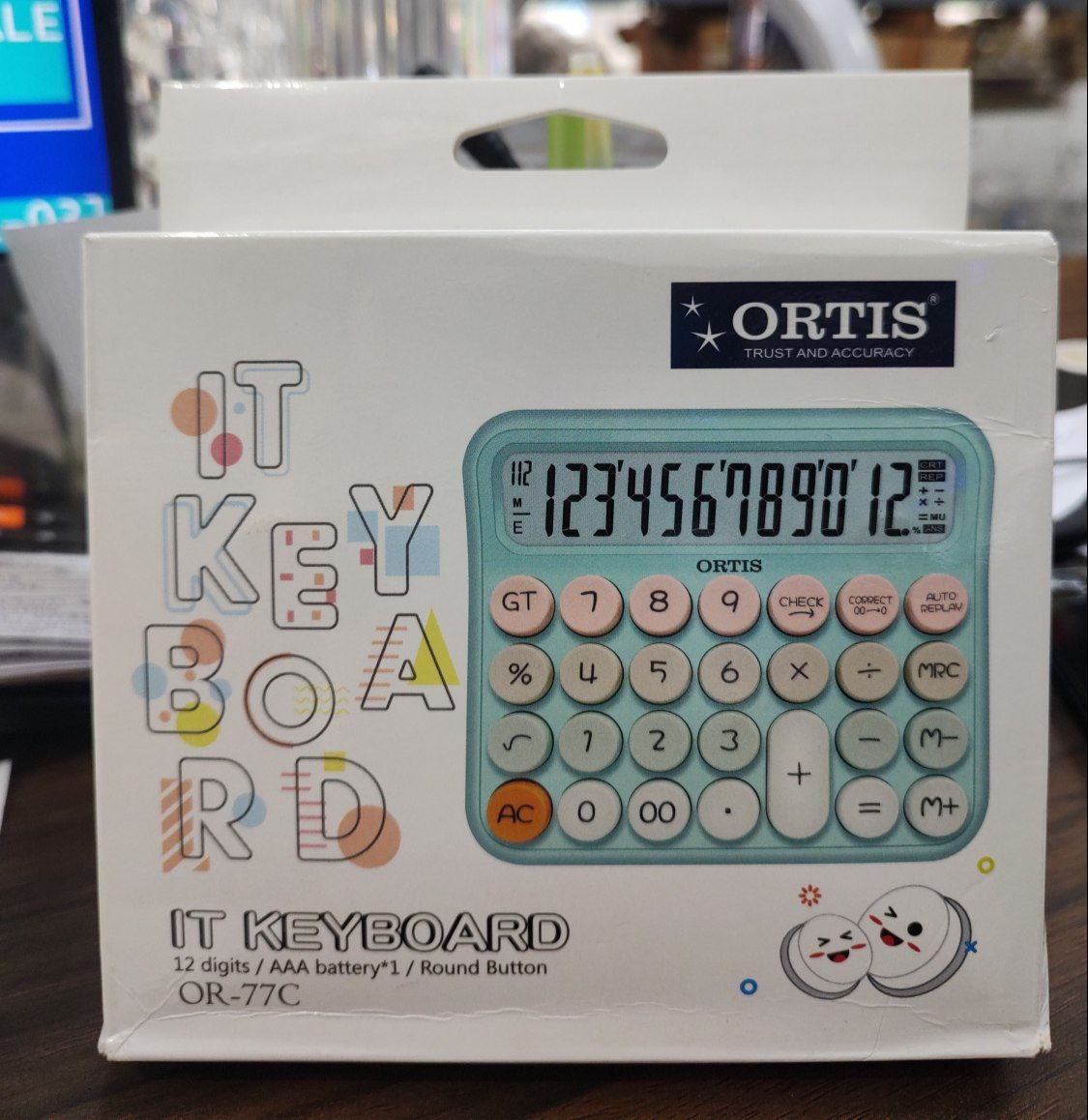 Ortis IT Keyboard OR-77C Calculator (1)