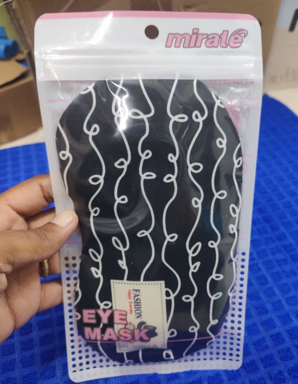 Printed Sleeping Eye Mask with Cooling Gel (2)