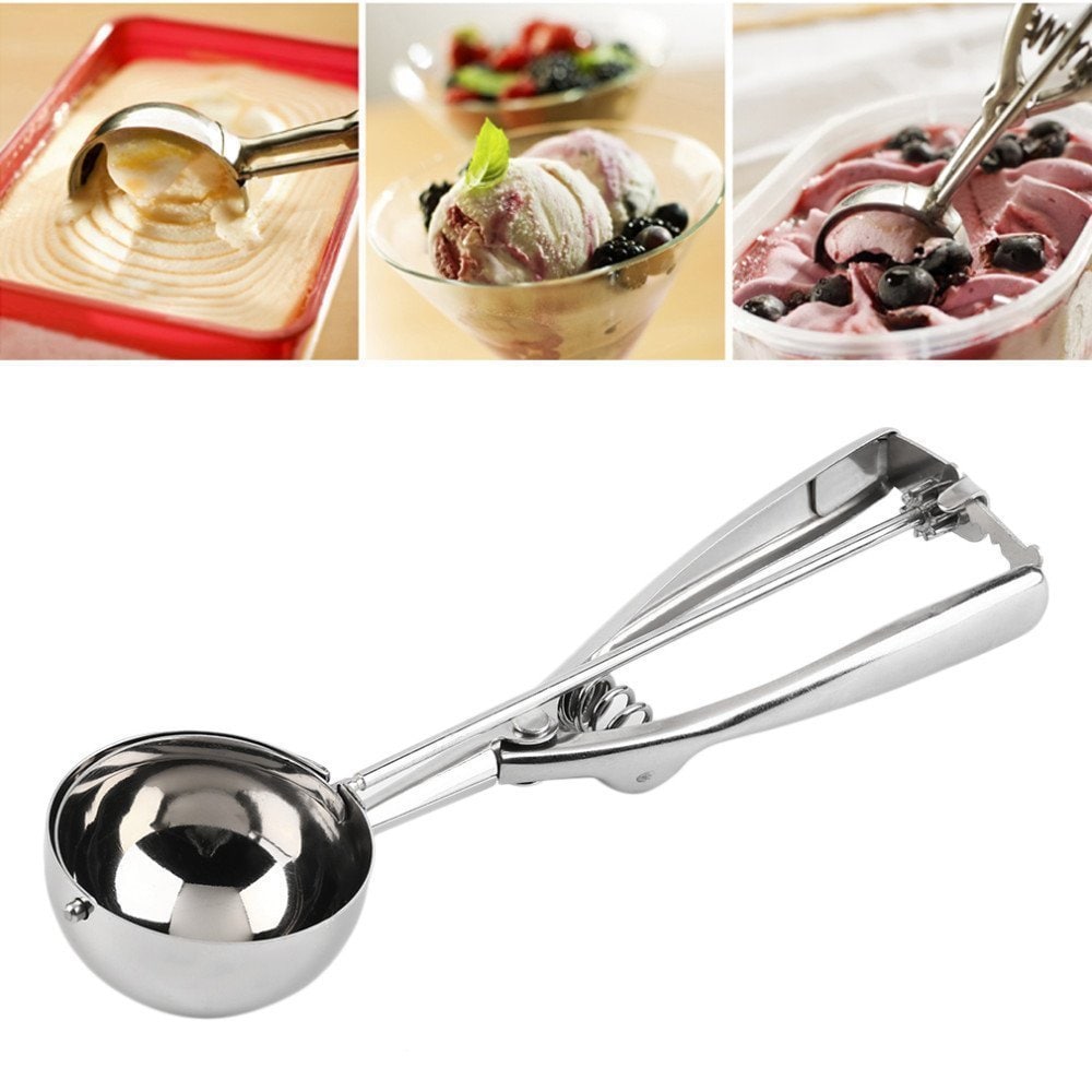 Stainless Steel Ice Cream Scoop Spoon
