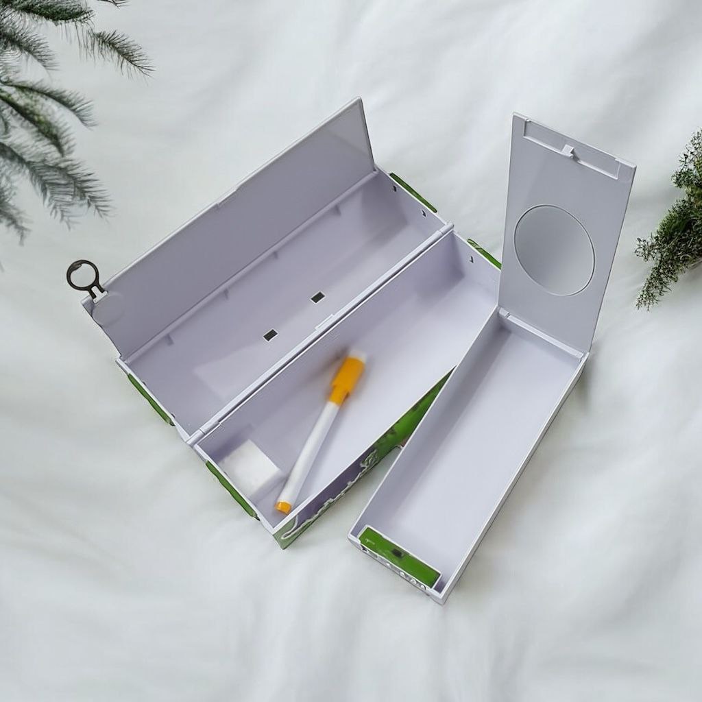 Suitcase-Style with a Handle Kids' Pen and Pencil Box with Password Lock (Rondom Design) (5)