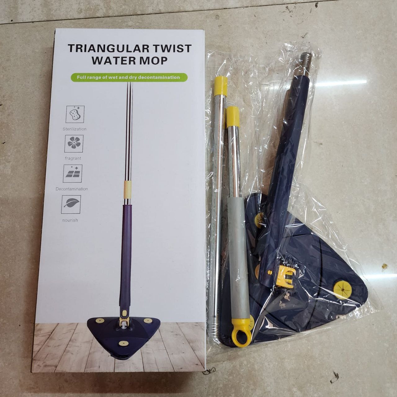 Triangle Cleaning Mop