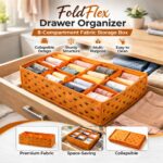 Fold Flex Drawer Organizer